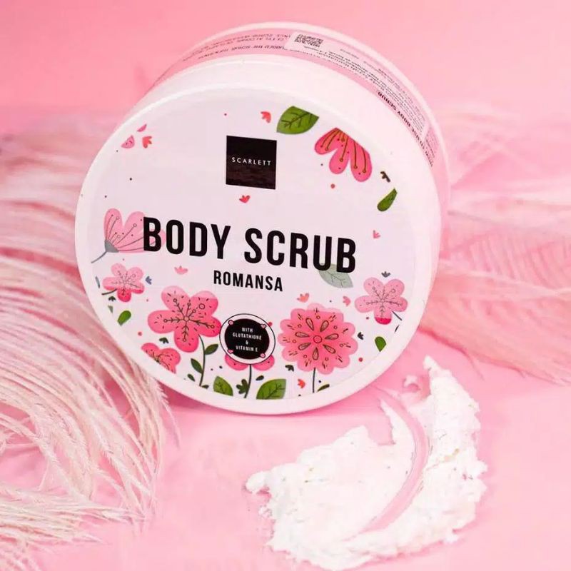 SCARLETT BODY SCRUB / LULUR SCARLETT