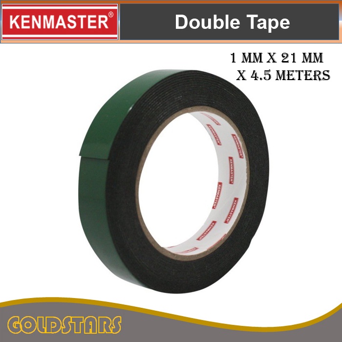 Double Tape Busa Foam Kenmaster Lem Double Bolak Balik Hijau tp-02