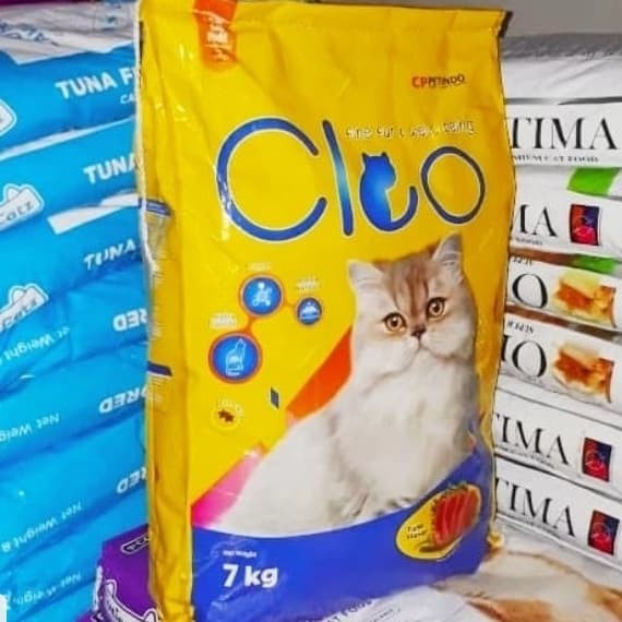 Grab Gojek cleo cat tuna 7 kg makanan kucing cleo tuna 7 kg