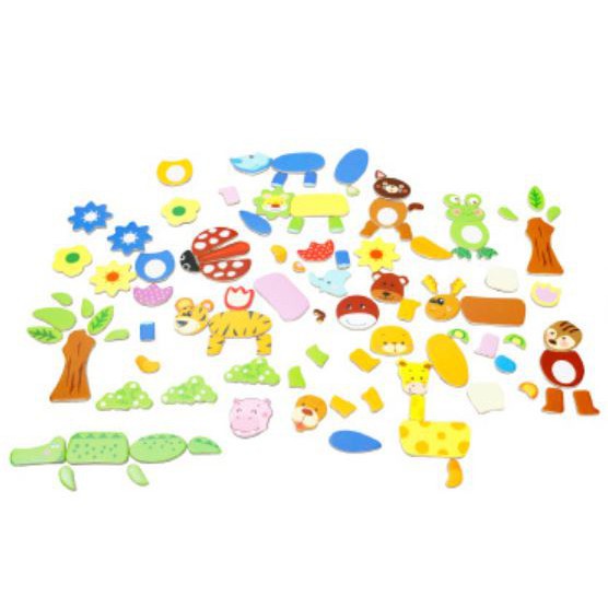 Gober - Mainan Edukasi Papan Tulis Puzzle / Educational Puzzle board / Magnetic Puzzle 3D Jigsaw