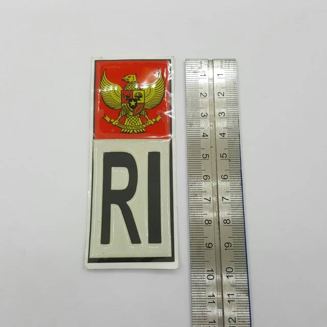 Emblem logo bendera merah putih  RI