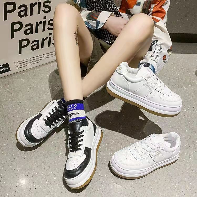 Free Box Sepatu Sneakers Wanita NS112 Sepatu Jakarta Sneakers Import Termurah