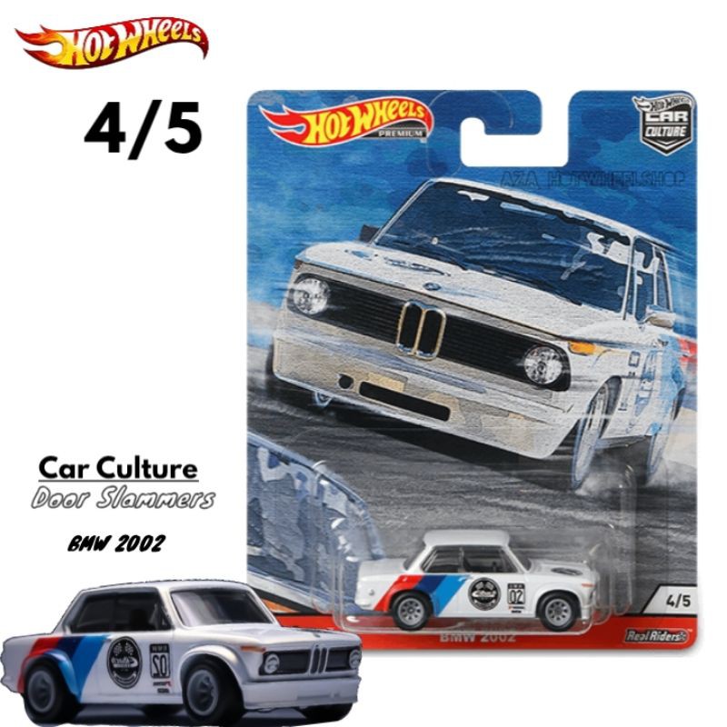 BEST SELLER | Diecast Hot Wheels BMW 2002 HW Hotwheels Premium Car Culture Door Slammers Mobil Mainan Anak