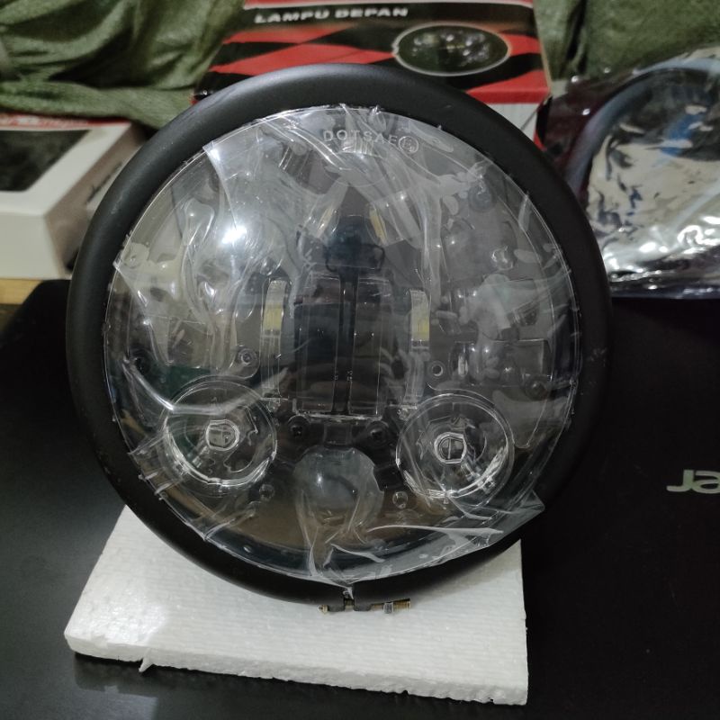 LAMPU DYMAKER COSTUM SUPER RETRO 5.75 INCH SAMA BATOK PALA LAMPU