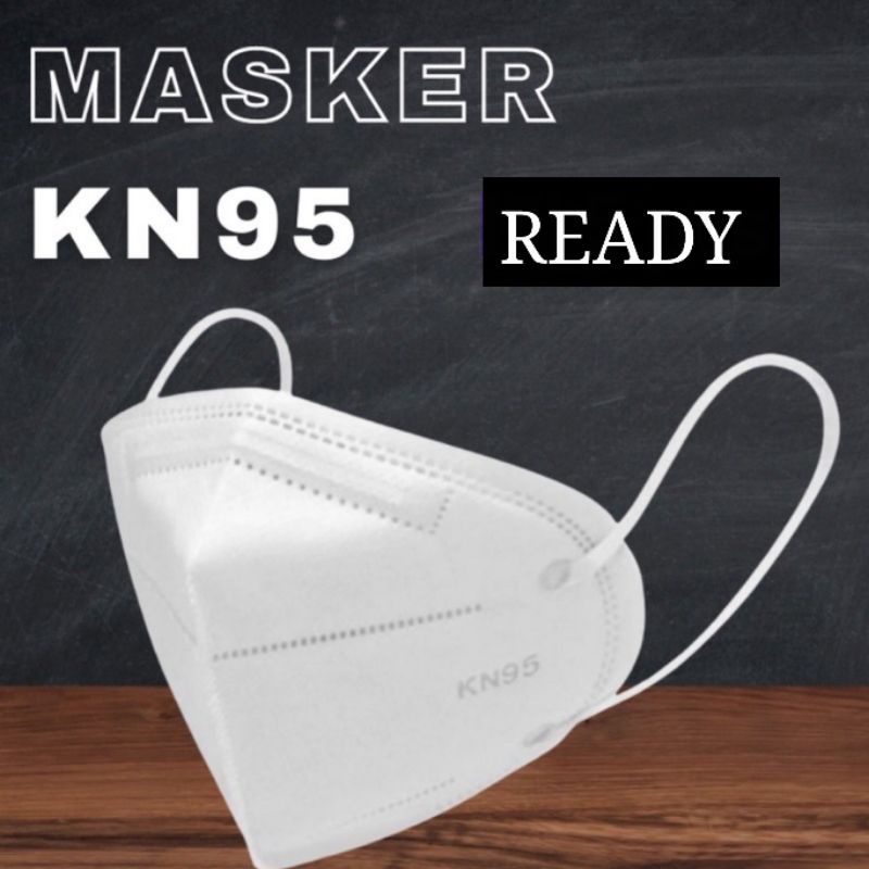 Masker kn95 Medis 5ply Putih Earloop KN 95