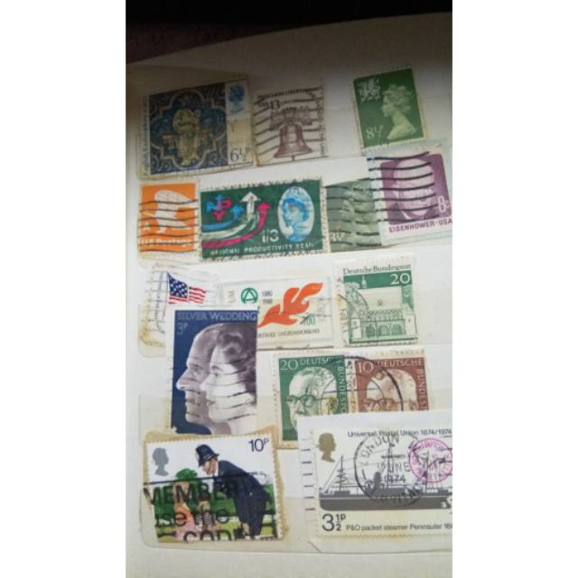 Album perangko kuno stamp album