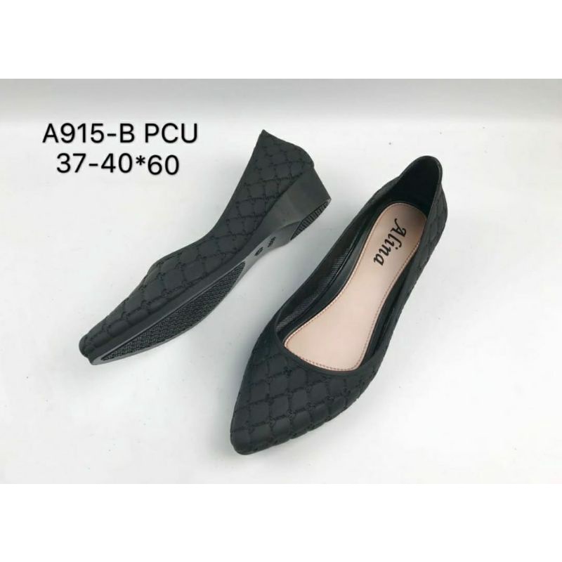 Sepatu Formal / Non Formal Hitam Import A195