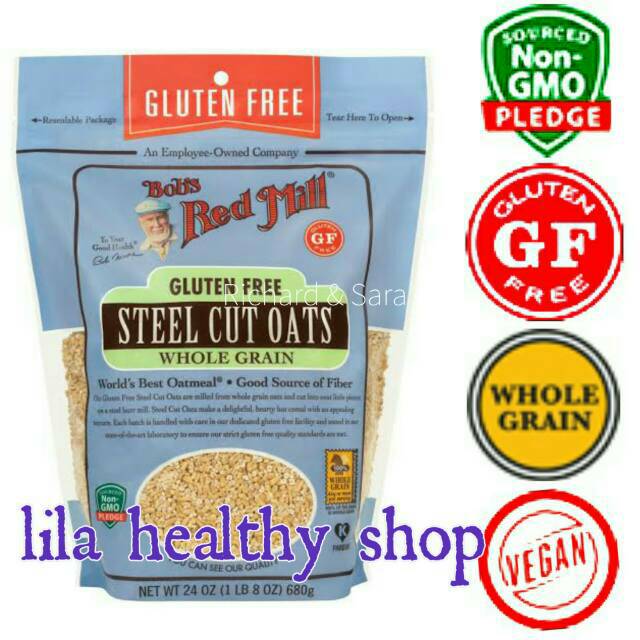 

Bob's Red Mill, Gluten Free Steel Cut Oats, 24 oz (680 g)