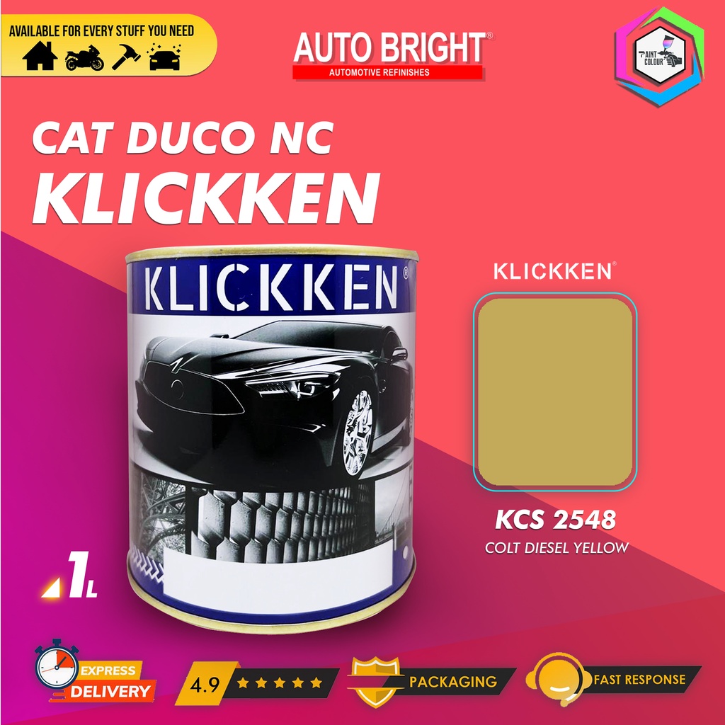 Cat Klickken Automotive Refinishes - Colt Diesel Yellow KCS 2548