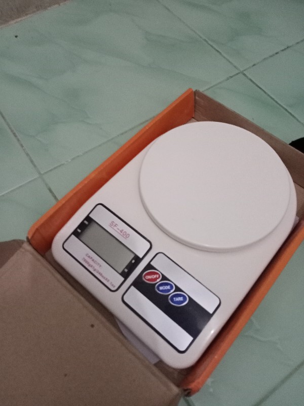 Timbangan Dapur Kue/makanan/buah/barang Digital Sf-400 5kg / Kitchen Scale 5kg