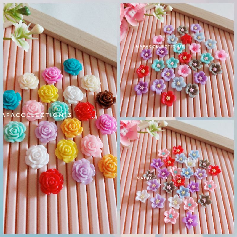 (10pcs) Clay bunga mini