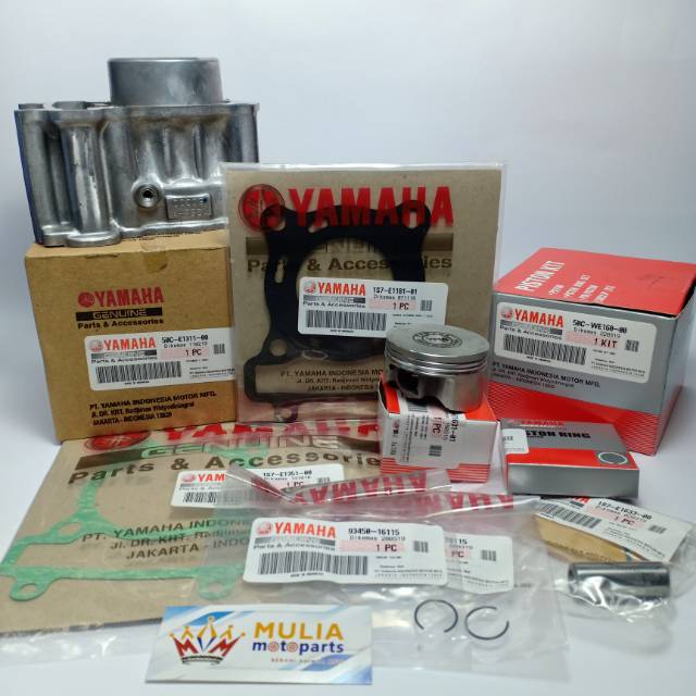 BLOK SEHER KOMPLIT JUPITER MX OLD , JUPITER MX NEW  / CYLINDER BLOCK BUNDLING / BLOCK SEHER PAKET BL