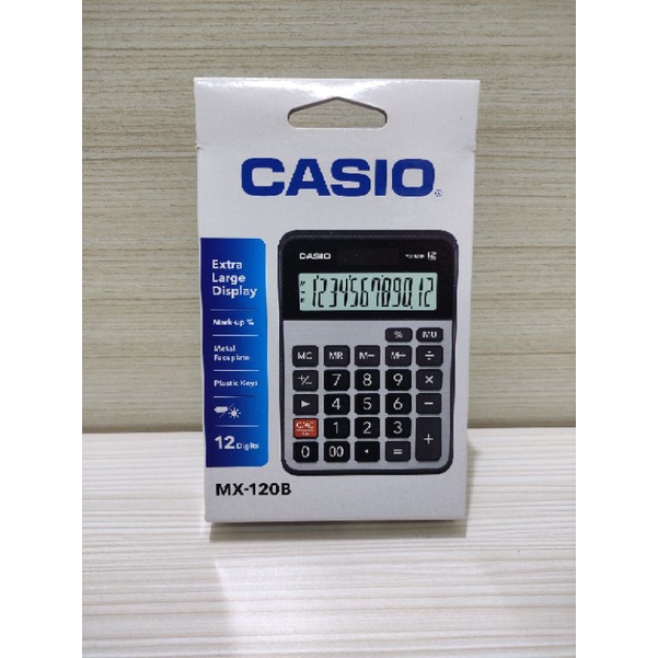 

kalkulator casio dagang MX-120B