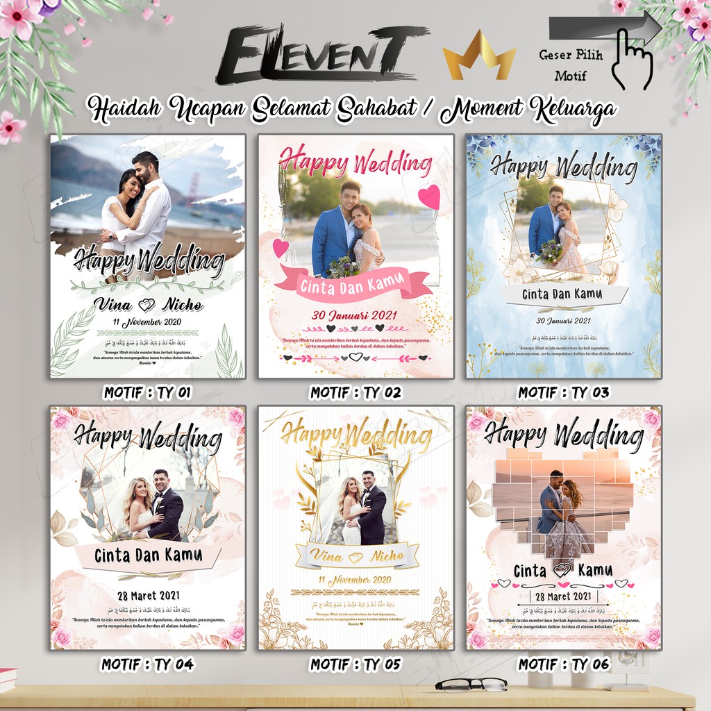 Miliki Softfile Desain / Setting Foto Wisuda Edit Foto l Hadiah Kado Wedding Wisuda anniversary ulang tahun Unik Ultah  Pernikahan Ulang Tahun Murah tasyakuran aqiqah Graduation Panjangan Dinding walldecor rumah menarik Unik Tanpa Bingkai dan Cetak Murah