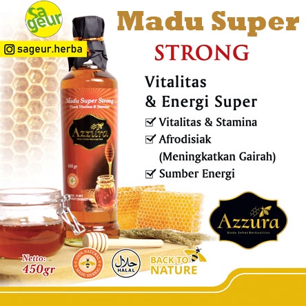 

Madu Super Strong Azzura | Madu Herbal Untuk Stamina dan Energi Extra