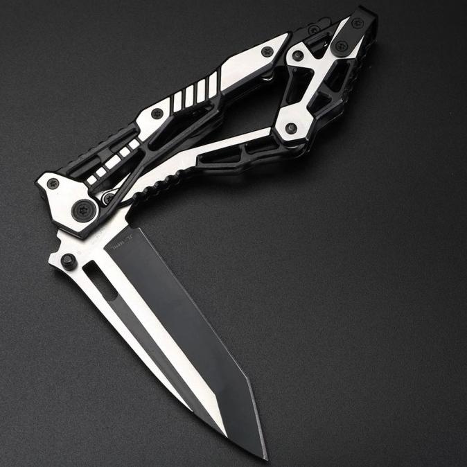 PISAU LIPAT FOLDING KNIFE 9CR18MOV STEEL POCKET KNIFE OUTDOOR FOLDING DSFG46316