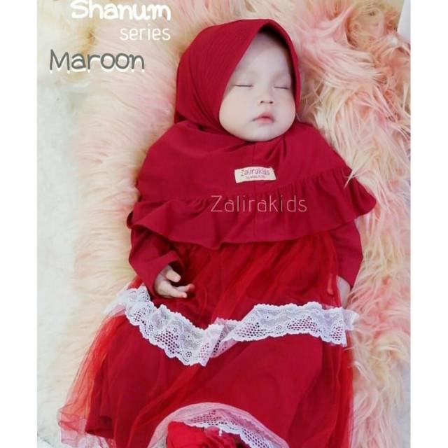 Gamis shanum original by zalira.kids