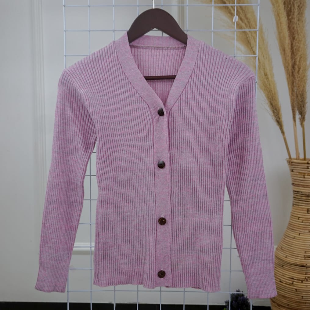 ZAHRA - Cardigan Wanita Rajut Twist LEYA Twist Cardy