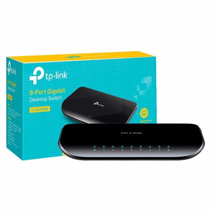 Tp-Link TL-SG1008D 8-Port Gigabit Desktop Switch