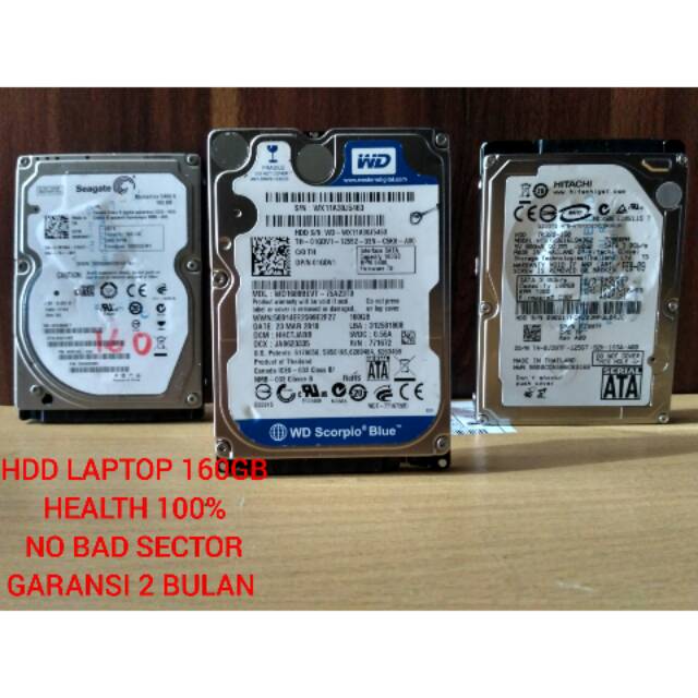 Hardisk / SSD SATA 2,5 Inch Laptop SATA 160GB/640gb/750gb/128gb/256gb/512gb No Bed Sector All Varian