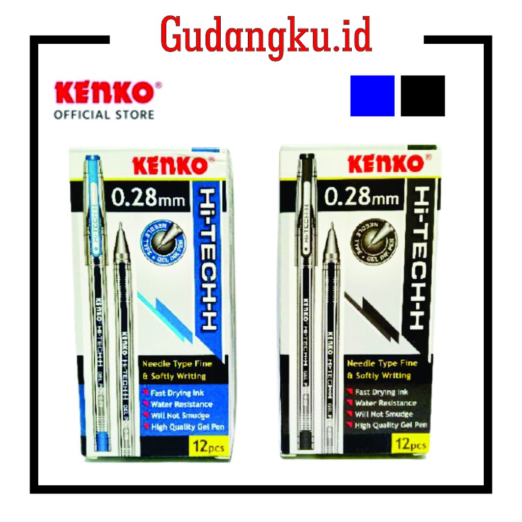 

Gudangku.id - Pulpen Hi-tech Kenko 0.38 mm