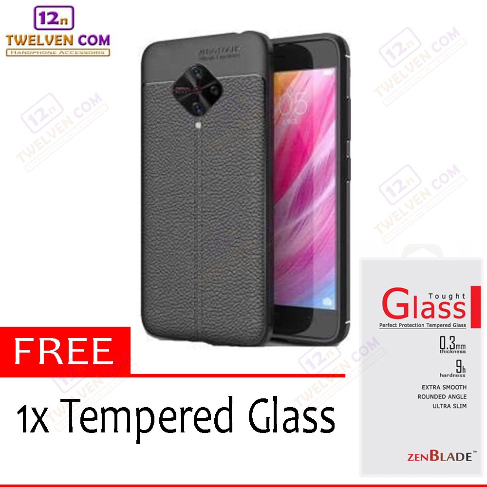 [FLASH SALE] Case Auto Focus Softcase Vivo S1 Pro - Free Tempered Glass