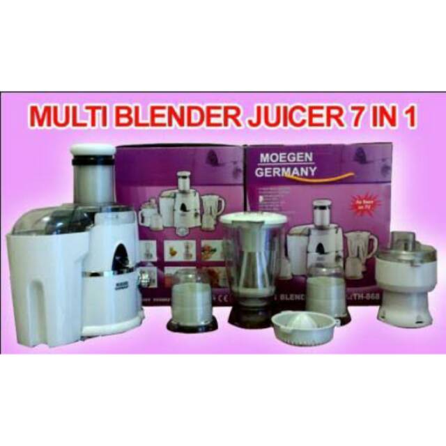 Multi blender juicer 7 in 1 moegen germany