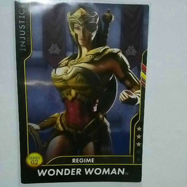 Kartu Injustice wonder woman / Injustice card wonder women series 02