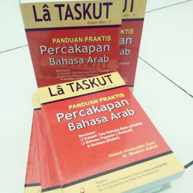 Buku Panduan Percakapan Bahasa Arab Laa Taskut Jangan Diam Shopee Indonesia