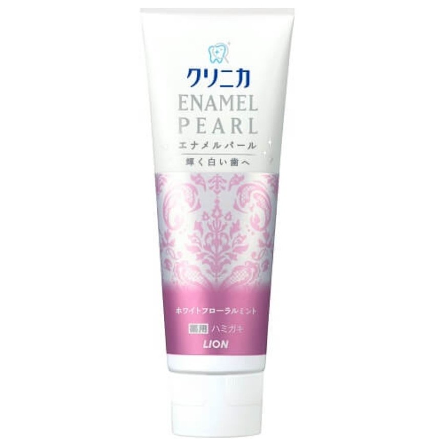 LION Clinica Enamel Pearl White Floral Mint - Japan