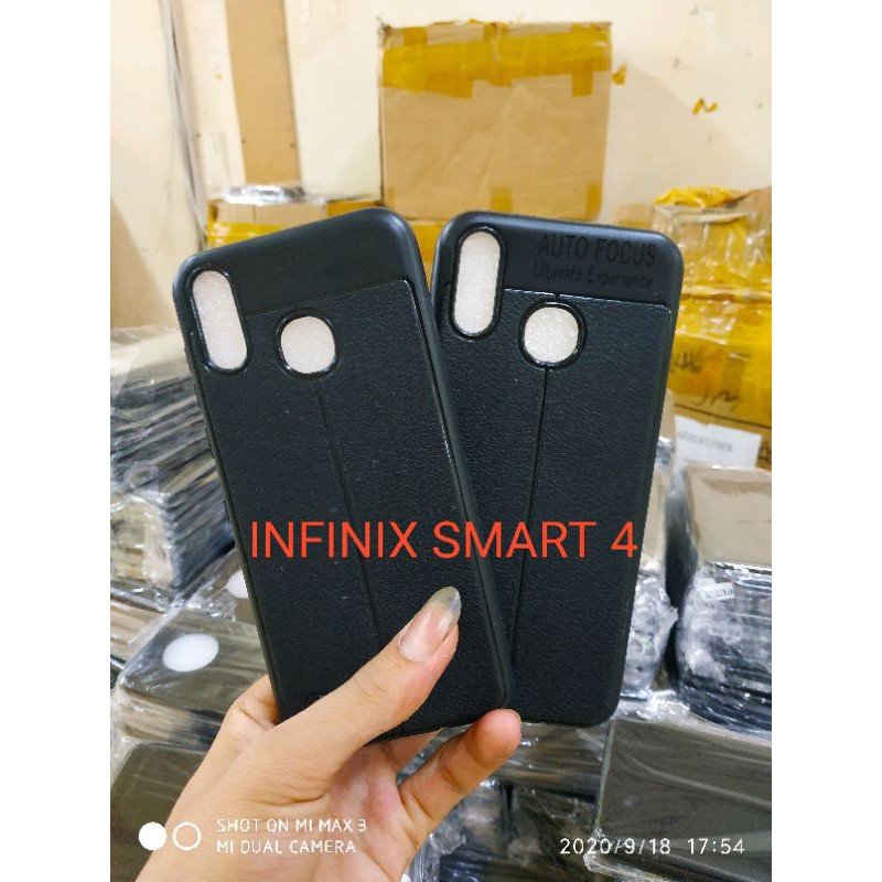 Autofocus infinix Smart 4 / leather case infinix smart 4 / casing infinix smart 4