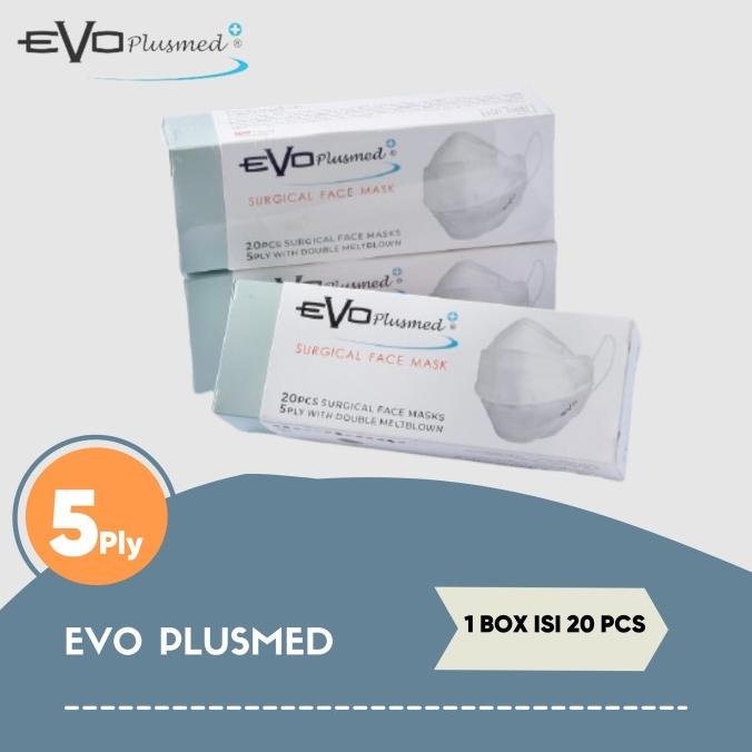 PROMO Evo Plusmed Masker Medis 5ply 4D 1box