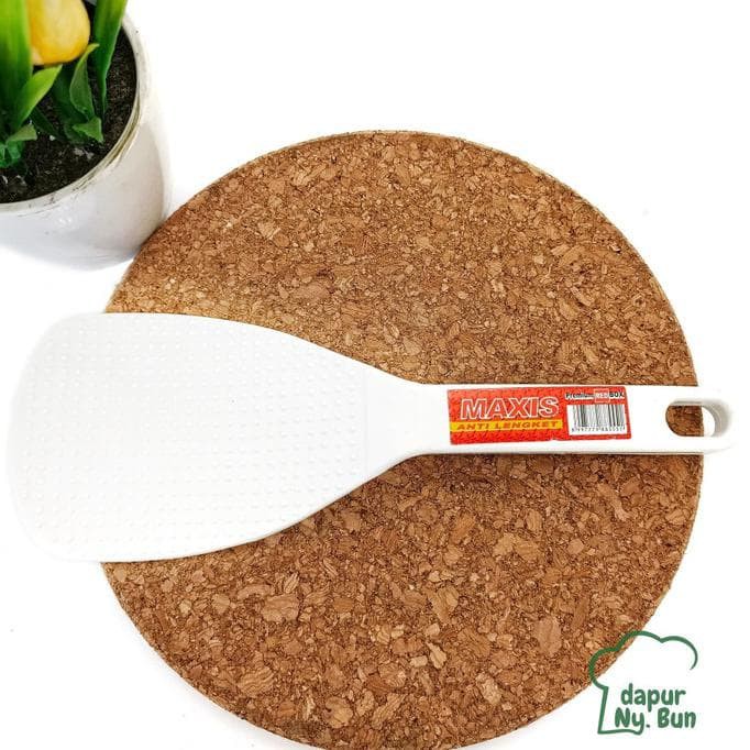 

Centong Nasi Plastik Maxis Premium Red Box Warna Putih