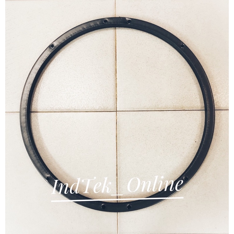 Ring Dish Venus 7 Feet Parabola Mesh Jaring 7210 Silver Hitam Lingkaran