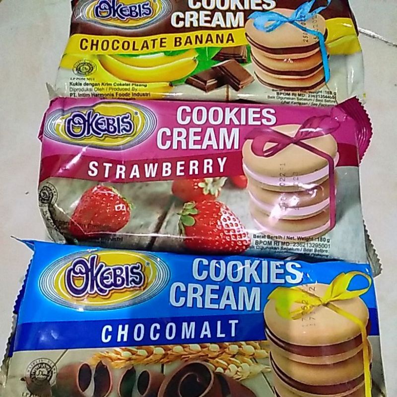 

Murah Mantap OkeBis Cookies Cream 170 gr
