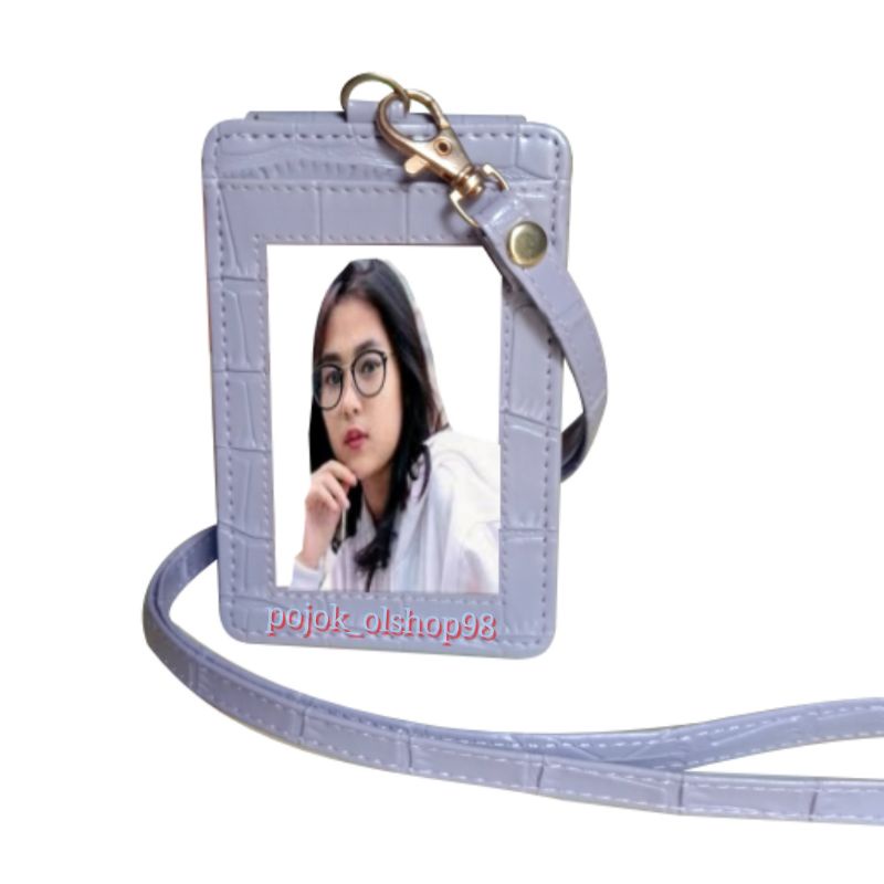 

Terlaris ✨ - Name tag lanyard+Cermin Id Card Holder3.1.23