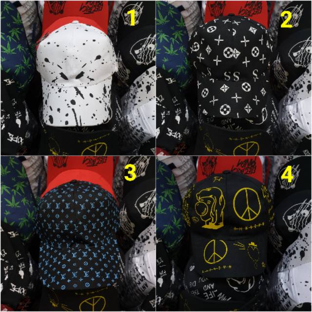 Topi Korea G-DRAGON 03 | Topi Baseball Tali Panjang 03 | Topi Korea