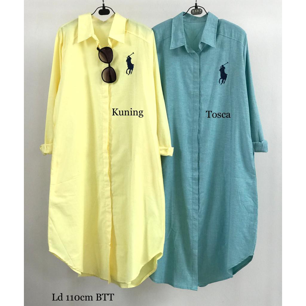 LONG TUNIK POLOS IMPORT
