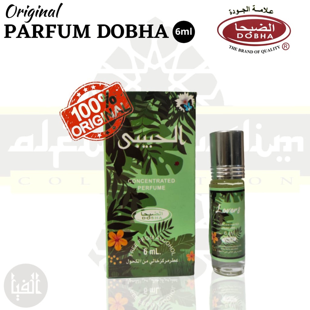 Dobha Ambeer Rose Parfum Minyak Wangi Non Alkohol 6ml Roll On