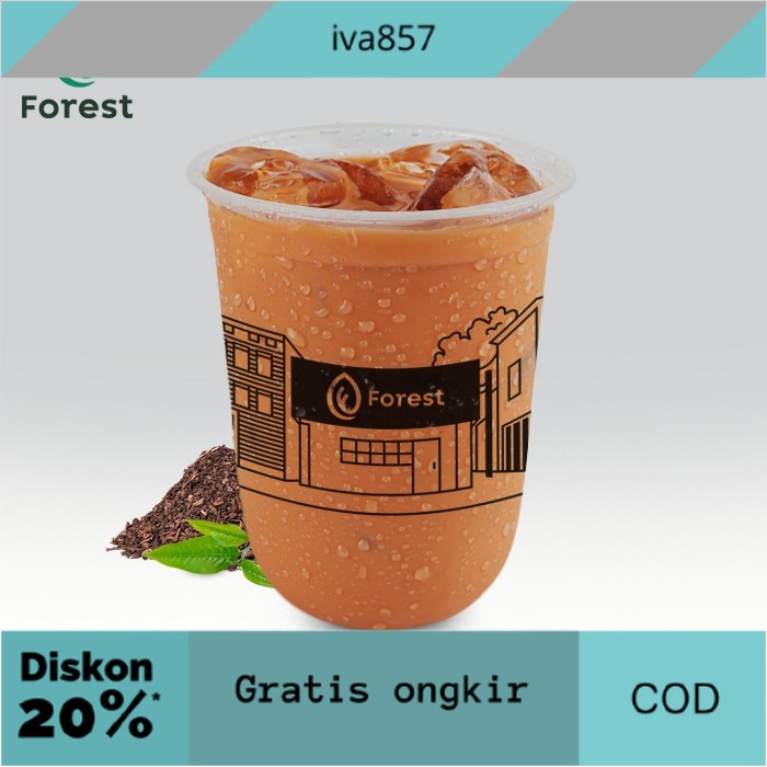 

PROMO Bubuk Minuman THAI TEA Powder - Forest Bubble Drink - POWDR+BUBLEWRAP GRATIS ONGKIR