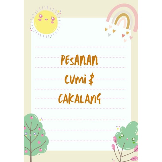 

preorder sambel cumi dan cakalang