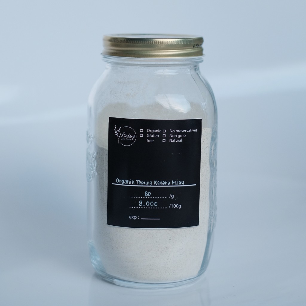 

organik tepung kacang hijau 100 gram
