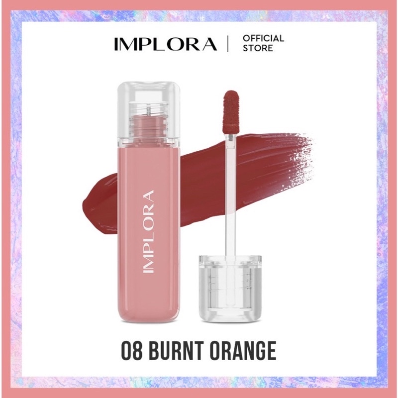 IMPLORA ✔️ Jelly Tint | Lip Tint Glossy | Lip tint tahan lama BPOM BEST SELLER