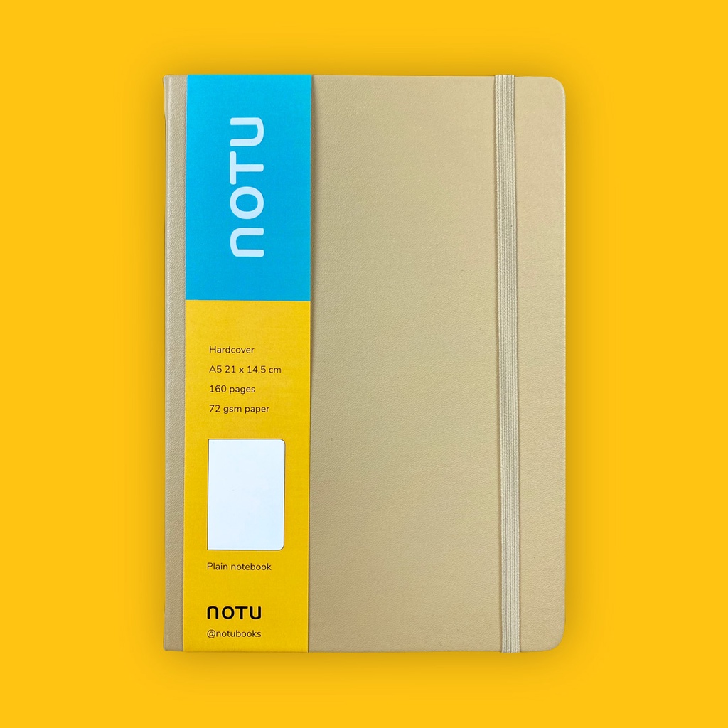 

Notebook A5 Hardcover - Sand - Buku Agenda / Planner / Journal