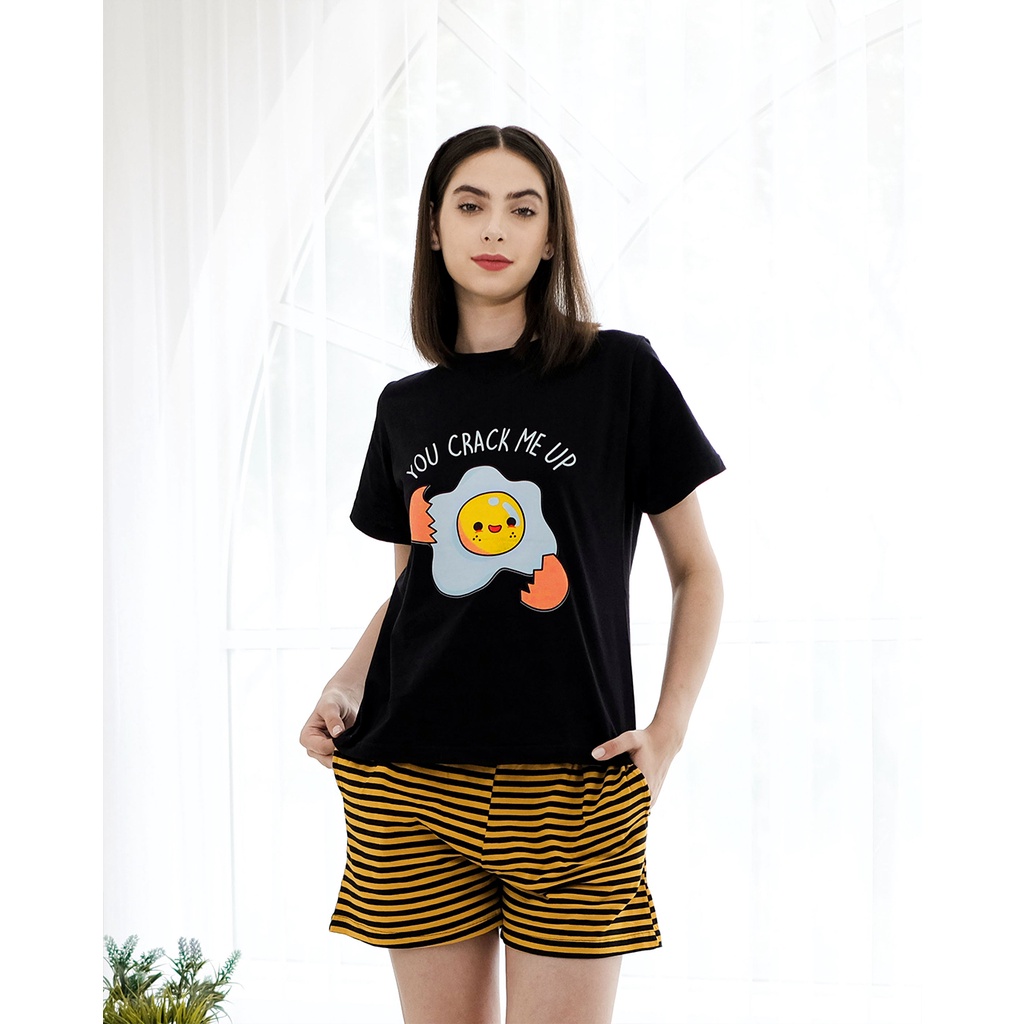 Cielyn - Egg Tee T-shirt Set