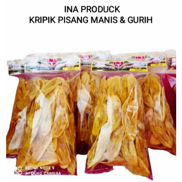 

Keripik INA Pisang Manis & Gurih 250 gram