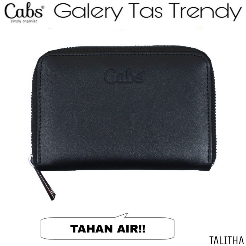 DOMPET WANITA SERBAGUNA WATERPROOF CABS TALITHA HITAM