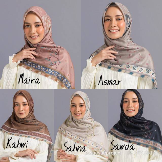 Maina scarf by Iskanti