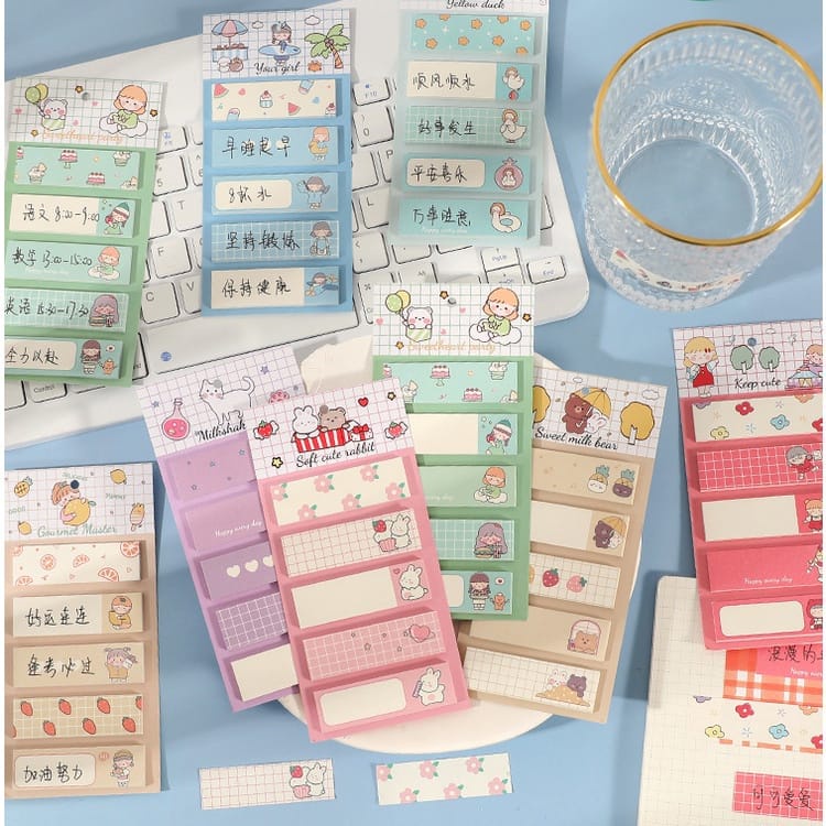 

SPRING SERIES AESTHETIC STICKY NOTES