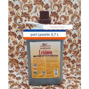 lysorin yuri desinfektan 3,7 liter (semua kurir) READY